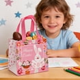 thumbnail image 5 of Easter Gift Bags Non-Woven Tote Bags with Bunny Egg Design, Reusable Shopping Bags for Easter Egg Hunt Party Decorations, Eco Friendly Holiday Gift Bags(A), 5 of 6