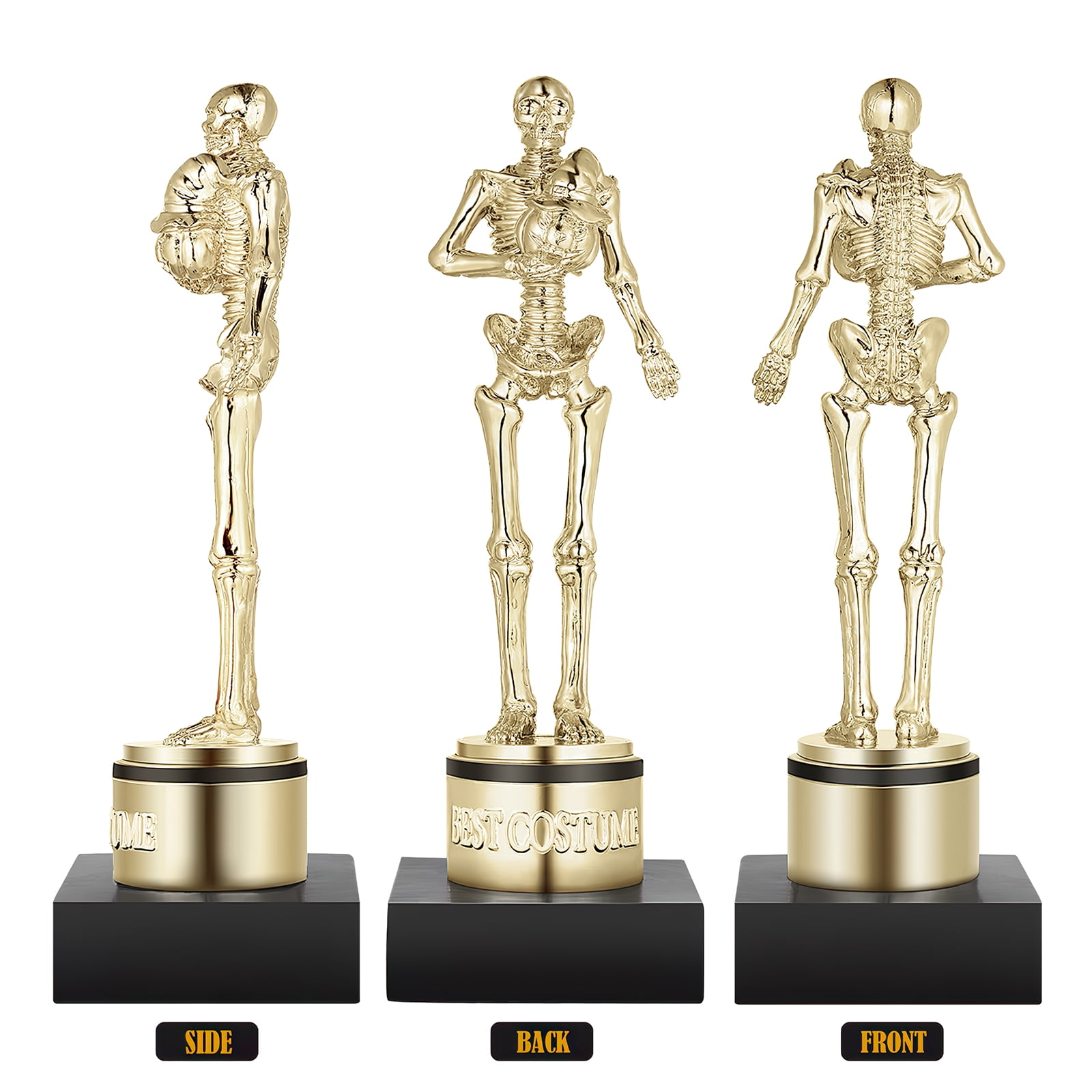 Clispeed Costume Contest Awards Golden Resin 1Pack Trophy