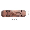 thumbnail image 4 of Miangastore Slide Lock Red Bronze 1Set 5.2X1.5X1In, 4 of 9