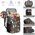 thumbnail image 5 of Travel Cooler Bag - Autumn Halloween Scene Pattern Camping Beer Cooler Backpack with Bottle Opener- Waterproof Insulated Picnic Backpacks - Cooler Bag for Beach, 5 of 6