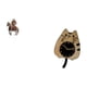 thumbnail image 5 of Letrero de escritorio Home Knight,Adorno de caballero acrílico 2D para estantería de manualidades,Reloj de pared,Reloj de pared decorativo con diseño de gato para sala de, 5 of 8