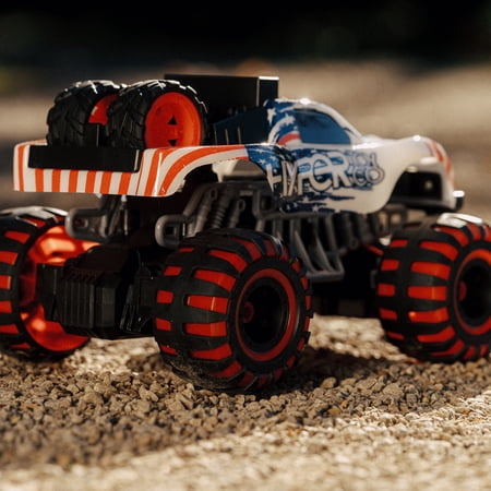 HYPER TOY COMPANY, MINI LED REMOTE CONTROL MONSTER TRUCK