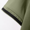thumbnail image 6 of Fanshiluo Men's Pocket Short Sleeve Polo Shirts, Contrast Collared Casual Business Top,L,Big and Tall Men, 6 of 6