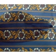 thumbnail image 4 of oneOone Viscose Chiffon Fabric Leaves & Floral Block Printed Fabric 1 Yard 42 Inch Wide, 4 of 4