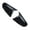 Black-Glossy black, variant on 2PCS Car Side Rearview Mirror Covers Caps Trim ABS Carbon Fiber Black for Chevrolet Malibu 2012-2015