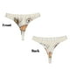 thumbnail image 3 of Fotbe Brown Cat Cartoon Tanga Sin Costuras para Mujer con Estampado – Panties Invisibles, Transpirables y Cómodos para Uso Diario-XX-Large, 3 of 6