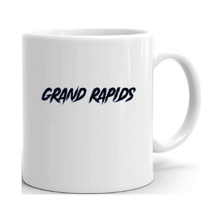

Grand Rapids Slasher Style Ceramic Dishwasher And Microwave Safe Mug By Undefined Gifts