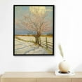 thumbnail image 4 of ONETECH  The Pink Peach Tree by Van Gogh Famous Oil Paintings Reproduction Large Modern Stretched and Framed Landscapes Artwork Classic Pictures Giclee Canvas Prints Wall Art 12x16in, 4 of 4