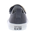 thumbnail image 3 of Converse Chuck Taylor All Star One Strap Oxford Infant/Toddler Shoes Size 6, Color: Sharkskin/Warm Quarry/Egret, 3 of 5