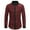 Red, variant on Rloper-Lop Men's Sequin Shirts Long Sleeve Lapel Shiny Tee Tops Fashion Button Down Tee Shirts Glitter Metallic Tshirt Clothes