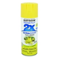 Rustoleum Painter's Touch Ultra-Cover 2X General Purpose Topcoat Enamel Spray Paint, Sun Yellow