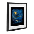 thumbnail image 2 of Stupell Industries Contemporary Impressionist Manta Rays Black Framed Print Under Glass, 16 x 16, by Tobe Fonseca, 2 of 8