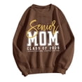 thumbnail image 1 of Mom Lady Sweatshirt Is All A Mess Long Sleeve Patterned Shirt Funny Saying Mom Pullover Top, 1 of 2