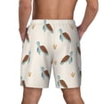 thumbnail image 2 of Lsque Mens Swim Trunks Sea Turtle Pattern - Bathing Suit Compression Liner - Beach Swim Shorts Swimwear - (S-3XL) - Stretch Quick Dry -X-Large, 2 of 9