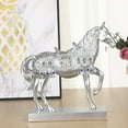 thumbnail image 5 of Wealth Horse Statue Feng Shui Home Decorations for Living Room Horse Figurines Collectibles Figurine Decors Gift, 5 of 9