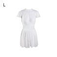 thumbnail image 3 of Eigraketly Traje de baño de capas de verano para mujer, traje de baño de encaje de poliéster, vestido de baño plisado para mujer, ropa de playa Traje de baño L Eigraketly OD021061-02, 3 of 6