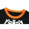thumbnail image 2 of CM-Kid Toddler Boy Halloween Sweatshirt Glowing Skeleton 5T, 2 of 6