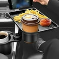 thumbnail image 3 of Car Cup Holder Tray Rotating Adjustable Dual Cup Organizer, 3 of 9
