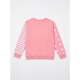 thumbnail image 5 of Strawberry Shortcake Girls' Strawberry & Custard Sweatshirt, Sizes XS-L, 5 of 5