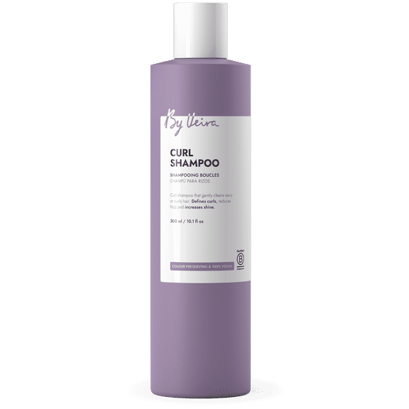 By Veira, Curl Shampoo 10.1 Fl Oz, Gently Cleanses & Defines Curly Wavy Hair, Reduces frizz & Increases shine, Colour preserving, 100% vegan & Sulphate/Silicone free
