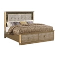 thumbnail image 2 of Queen Bed - Crystal Adorned Headboard - Bedroom - Add Sparkle to Bedroom, 2 of 2