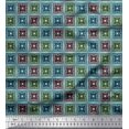 thumbnail image 1 of Soimoi Japan Crepe Satin Fabric Flower Artistic Decor Fabric Printed Yard 42 Inch Wide, 1 of 3