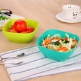thumbnail image 3 of 2Pcs Large Capacity Stackable Fruit Bowl Plastic Practical Food-grade Food Bowl for Home, 3 of 10