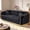 Gold-Black, variant on Wiilayok 84.6" Velvet Button Tufted Sofa,Mid-Century Classic Chesterfield Sofa Couch with Thick Backrest&Armrest,Silver Steel Accents,3 Seat Sofa Couches for Living Room,Black
