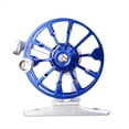 thumbnail image 2 of Metal Right Hand Flying Ice Fishing Reel Rock Fishing Hand Rod Front Wheel with One Click Release Switch, 2 of 6