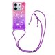 thumbnail image 1 of Funda para Xiaomi Redmi Note 13 Pro 5G Brillantina Líquida Divertida Reluciente y con Cristales en Movimiento Cuerpo Cruzado con Cordón Ajustable, 1 of 5