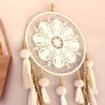 thumbnail image 4 of Atrapasueños para dormitorio – Atrapasueños tejido hecho a mano para colgar en la pared bohemio para decoración del hogar, adorno artesanal, regalo, 4 of 5