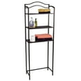 thumbnail image 4 of Household Essentials 3-Tier Over the Toilet Storage Shelf, Espresso Brown, 4 of 5
