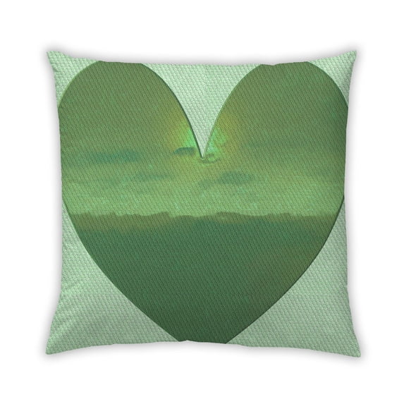 Ahgly Company Outdoor Square Contemporary Throw Pillow, 18 inch by 18 inch