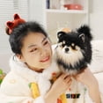 thumbnail image 5 of Realistic Chihuahua Stuffed Animals - Soft Dog Plush Toy Dolls Home Decor Birthday Christmas Gifts, 5 of 7
