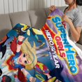 thumbnail image 3 of DC Super Hero Girls anti-pilling, suave, ligera, esponjosa y acogedora de lujo para hogar y cocina – Perfecta para niños y adultos,120X150cm, 3 of 6