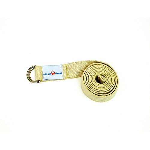 Natural Fitness Hemp Yoga Strap, 6'