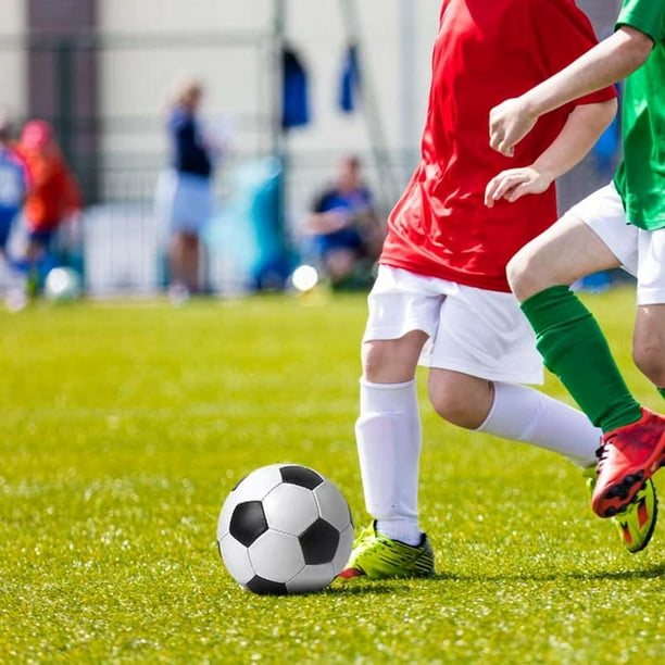 Ballon De Foot PU Couleurs Vives - Tailles 2/3/4/5 - Avec Pompe Et Aiguille