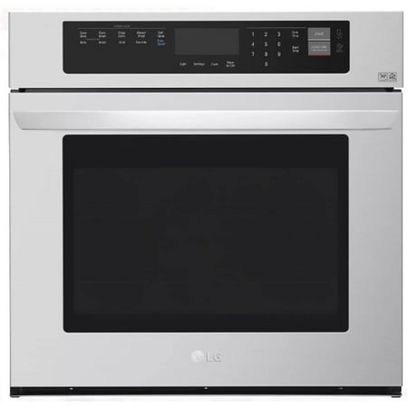 LG LWS3063ST 4.7 Cu. Ft. Stainless Electric Convection Wall Oven