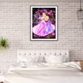 thumbnail image 4 of Cuadros Decorativos 5D DIY pintura al óleo Disney Princess Full Square Diamond Picture Kit (FZ180) DQrwqpou Nuevos Originales, 4 of 5