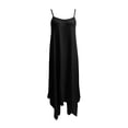 thumbnail image 4 of Afdoent Dresses For Women Summer Casual Dress Solid Color Sleeveless Loose Backless Maxi Comfortable Flowy Beach Dress Vacation Fashion Outfits, 4 of 4