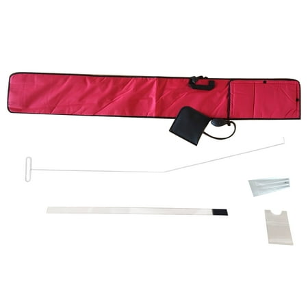ACA 32955 Classic Long Reach Kit Car Lockout Kit Automotive Essential Tool Car Emergency With Easy Wedge & Non-marring Wedge