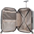 thumbnail image 4 of Juego de 2 piezas Luggage Kensie Gemstone para mujer, color negro (71/51 cm), 4 of 8