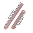 Xubond Tools, Tainless Ruler School Measuring Stainless Straight