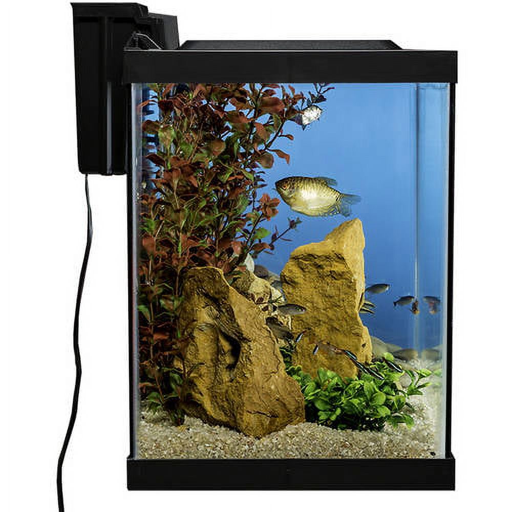 Tetra 20-Gallon LED Glass Aquarium Starter Kit with Filter, Heater & Plants - image 3 of 4