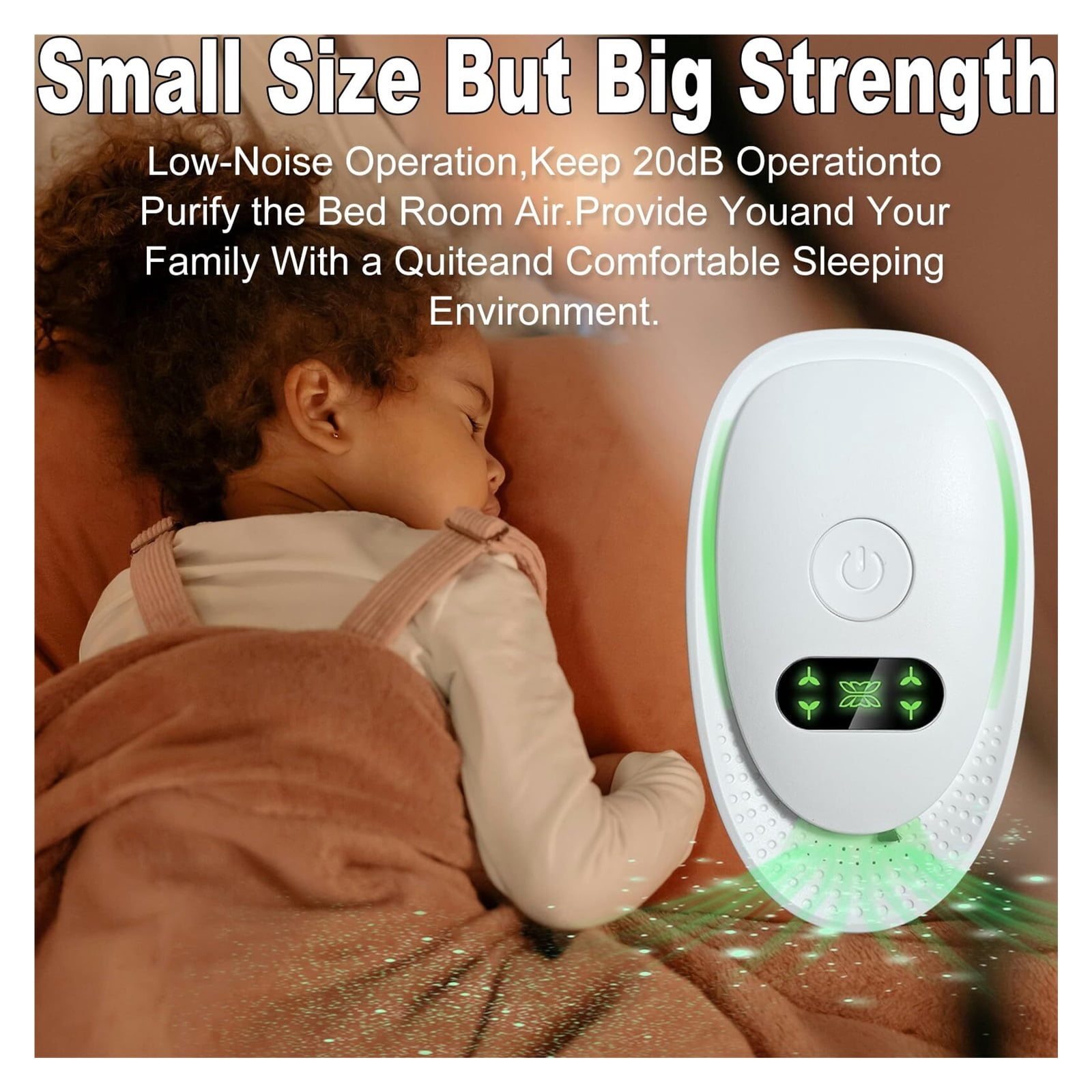 Plug In Negative Ion Air Purifiers,Air Ionizers,Negative Ion Filtration System,Quiet Mini Air Cleaner, Bedroom,Office,Basement-Portable Air Purifier Odor,Smoke,Dust,Pet Smell.4 Pack