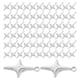 thumbnail image 4 of ColoMX 100 mini colgantes de estrella para bisutería, con punta hueca, para pendientes, pulseras, collares, bisutería y manualidades., 4 of 8