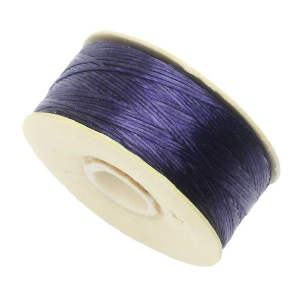 Nymo Nylon Bead Thread Sz D (Delicas) "Drk Purple" 64Yd