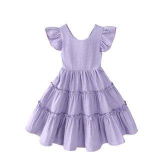 GXWEA Juniors Dresses Girls' Special Occasion Dresses Tween Girls Elegant  Ruffle Sleeve Dresses Smocked Flowy Dress Pink 3-4 Years - Walmart.com