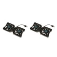 thumbnail image 3 of Cateissary USB Mini Folding 2 Fan Laptop Cooler Cooling Notebook Pad 2piezas Tipo 1, 3 of 6