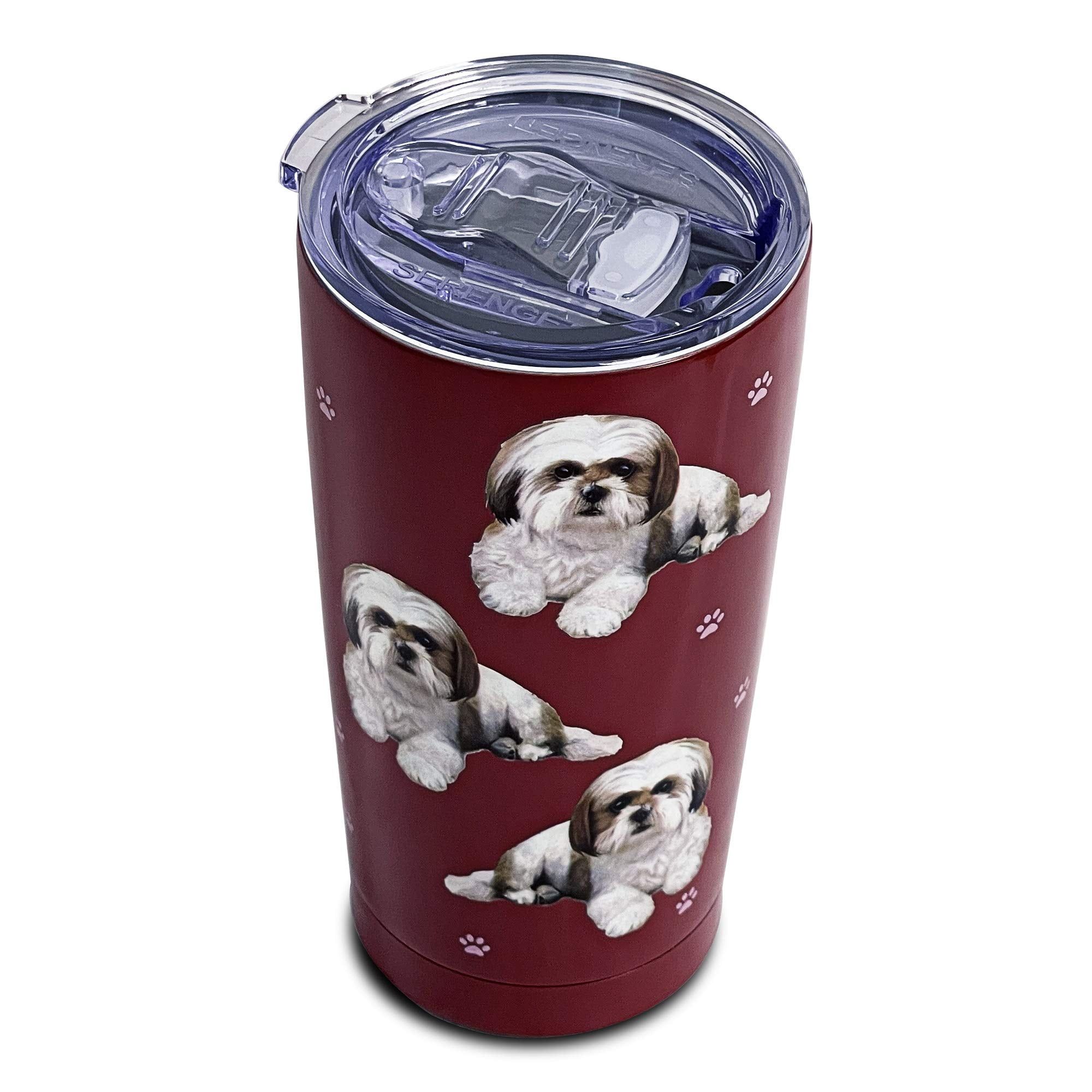 Shih Tzu Mom Stainless Steel Cup Tumbler - Teeruto